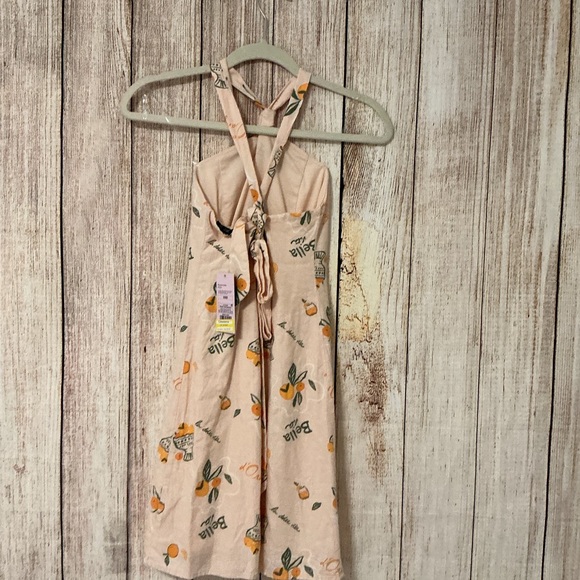 Wild Fable Blush Dress with Citrus Print - Picture 2 of 4